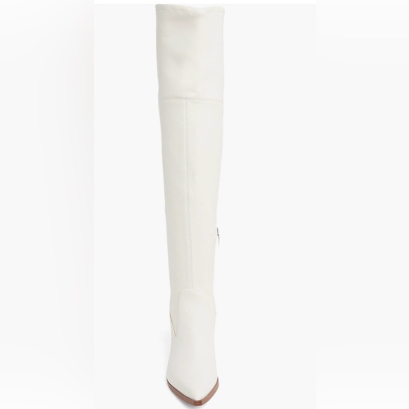 MARC FISHER
Meyana White
Faux Leather Over The Knee
Block Heel Boots Size 8 - Picture 14 of 16